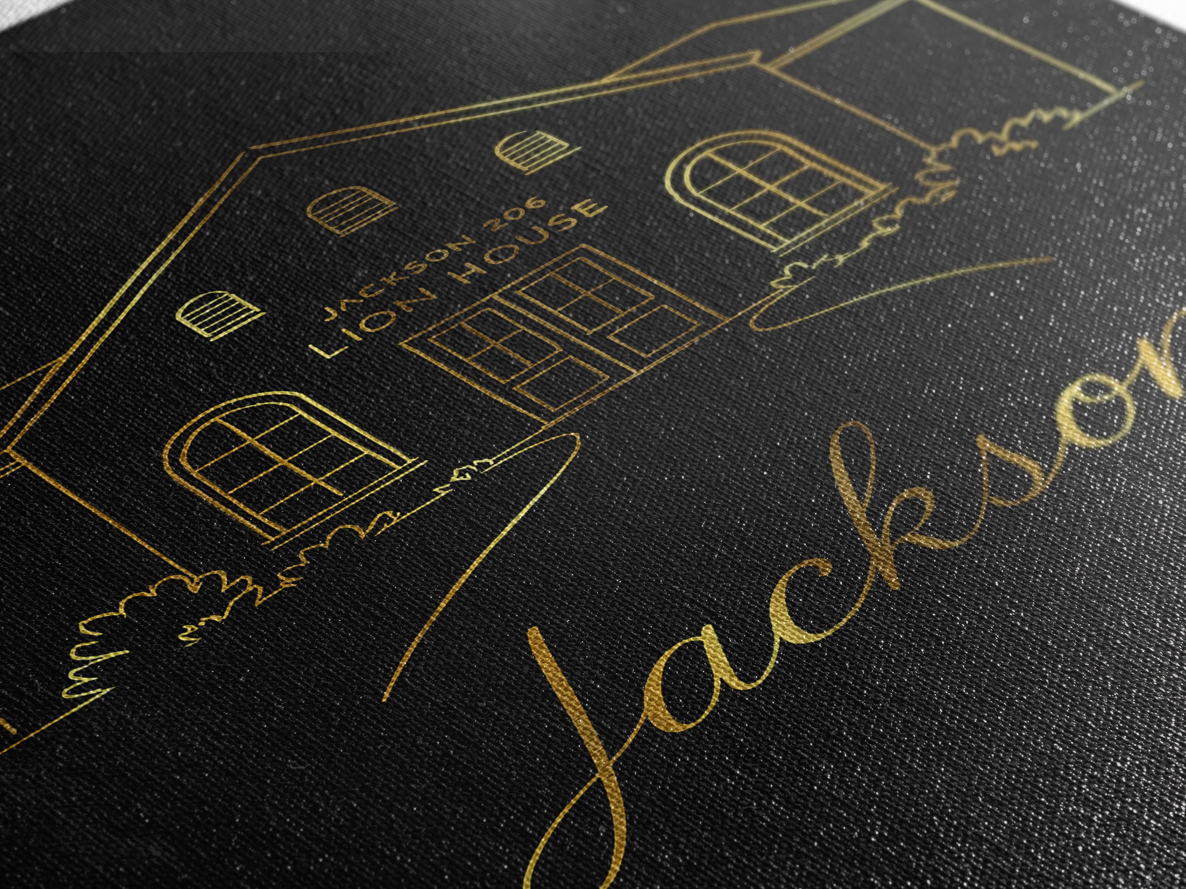 Jackson Mississippi Travel Poster, Canvas Print, Minimalist Gold Line Art, Jackson Art Print, Gift For Travelers, Office Decor