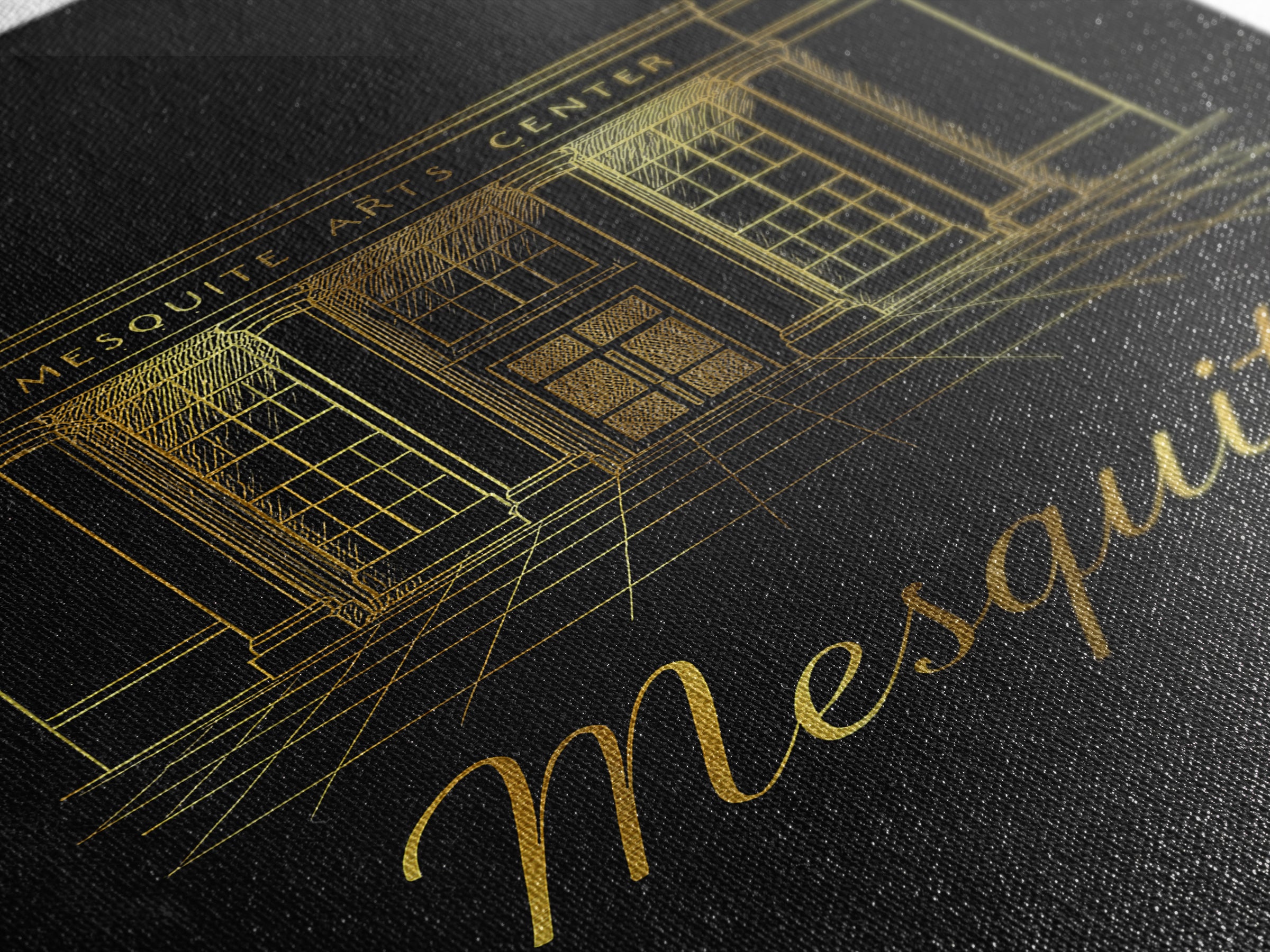 Mesquite Texas Travel Poster, Framed Canvas Print, Minimalist Gold Line Art, Mesquite Poster Print, Gift For Travelers, City Travel Prints