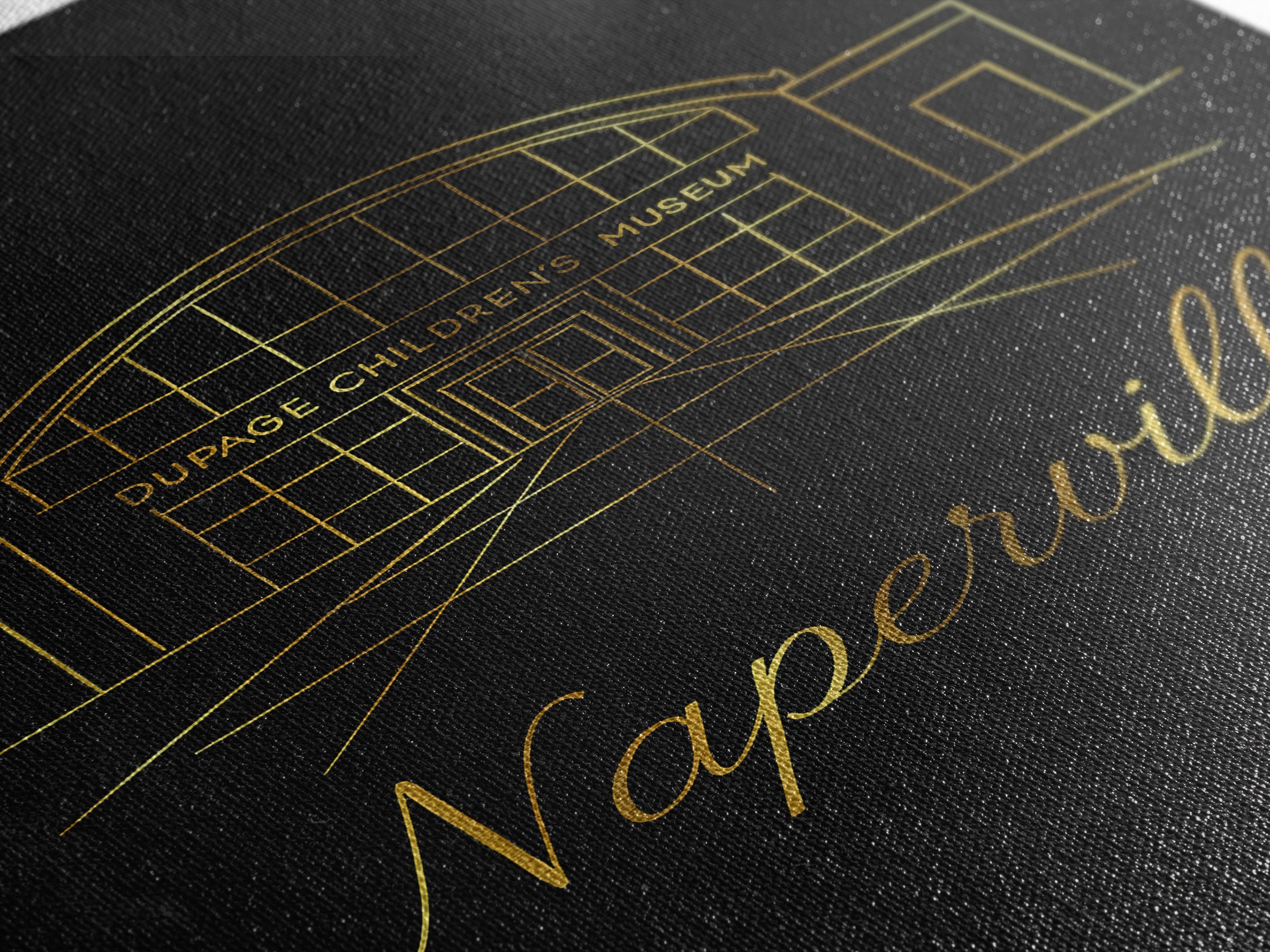 Naperville Travel Poster, Canvas Print, Dark Minimalist Wall Art, Naperville Travel Art, Travel Art Print, Wanderlust Decor, Home Decor