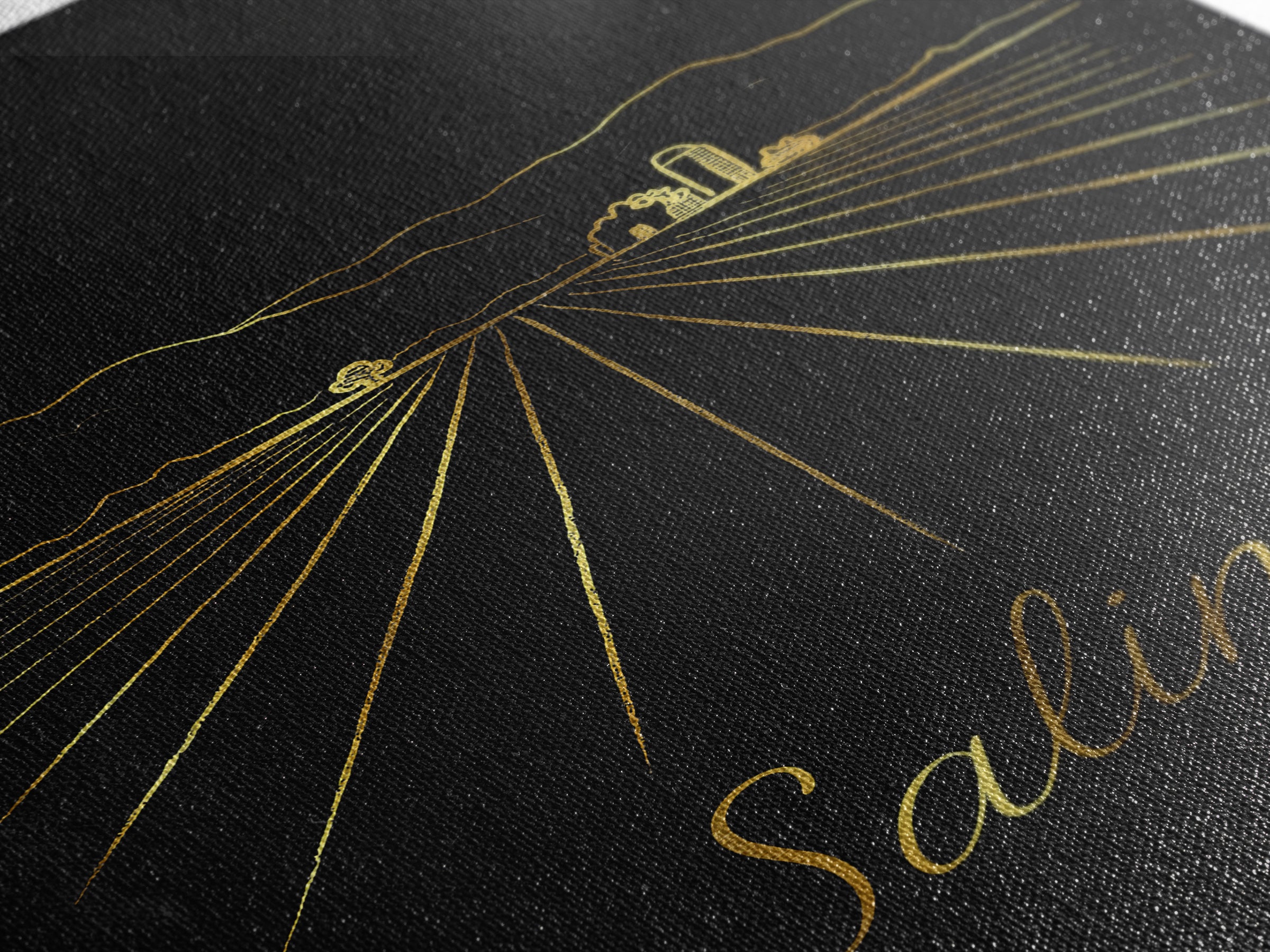 Salinas California Travel Poster, Canvas Print, Gold Outline Poster Art, Salinas Art Print, Travel Wall Decor, City Art Print, Wall Decor