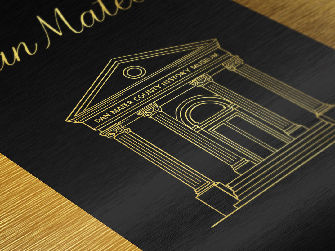 San Mateo California Art, Metallic Gold Art, Wood Framed Art, Metal Art, Modern House Art, Wanderlust Gift, Home Decor