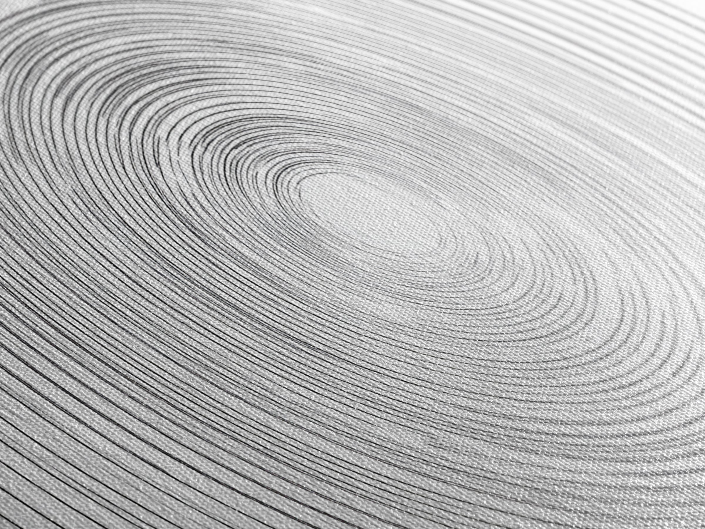 White Black Concentric Vortex Op Art Canvas Print, Minimalist Geometric Wall Art, Modern Abstract Poster, Home Office Decor