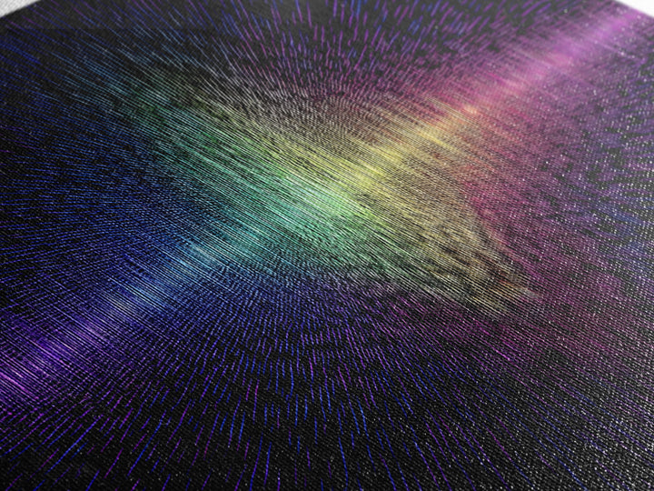 Rainbow Soundwave Abstract Wall Art, Colorful Digital Art Print, Modern Wall Decor, Music Lovers Art, Funky Wall Art, Trendy