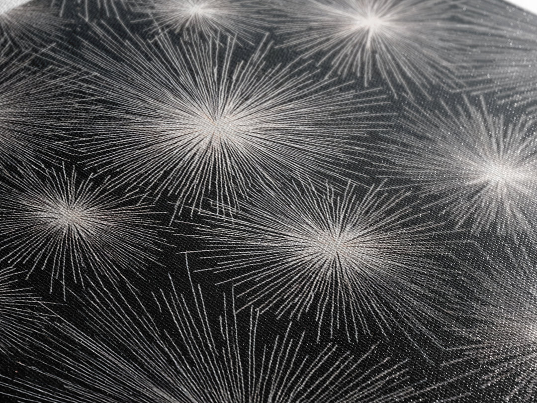 Black White Firework Starbursts Wall Art, Minimalist Canvas Print, Geometric Wall Art, Modern Abstract Art, Bold Decor Poster