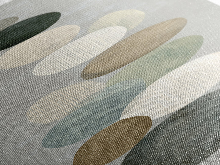 Sand Garden Lines as Minimalist Pattern Canvas Print, Meditation Art, Printable Artwork, Living Room Decor, Stillness, MED-1x3-83
