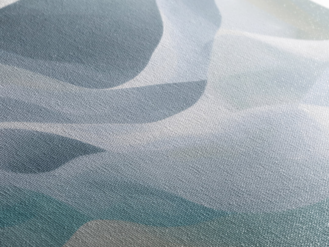 Abstract Breath Waves Canvas Print, Meditation Art, Printable Art, Living Room Decor, Abstract Art, Stillness, Minimalist Art, MED-2x1-74