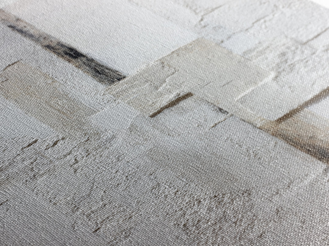 White on White Plaster Texture Study Canvas Print, Minimalist Art, Digital Print, Living Room Decor, Fine Art, Minimal, MIN-2x3-96