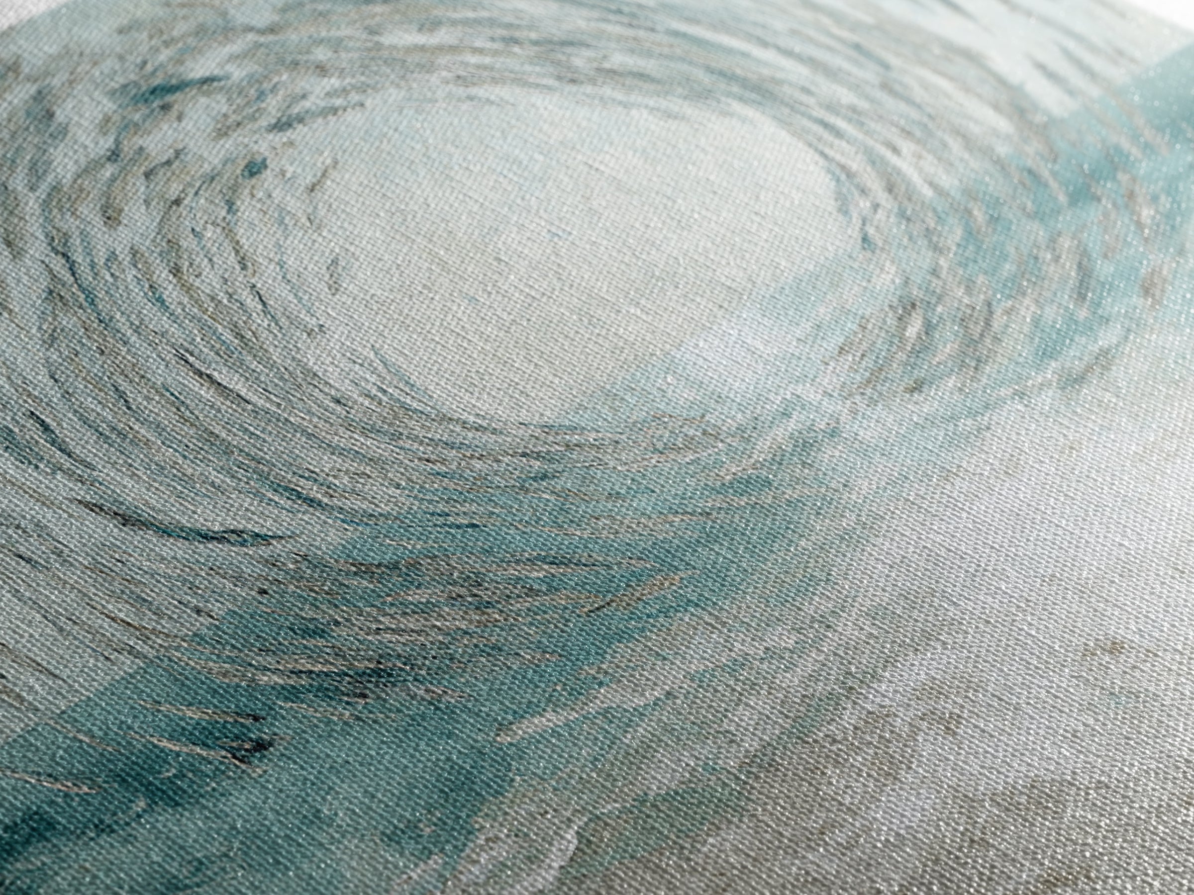 School of Fish Forming a Silver Spiral Framed Canvas Print, Marine Life Art, Coastal Art, Living Room Decor, Fine Art, Marine, MLA-2x1-72