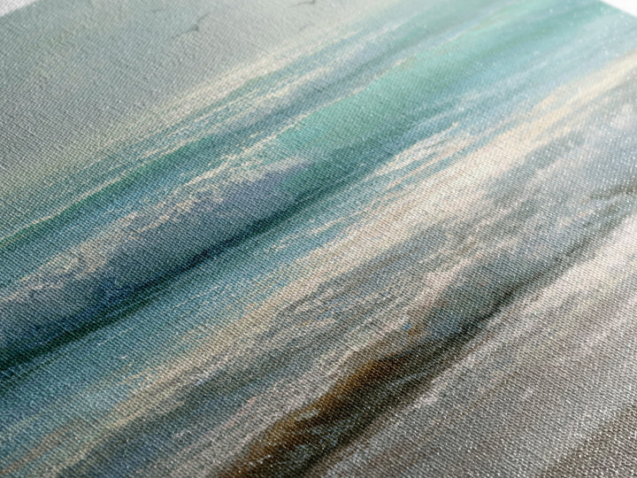 Dolphins Leaping Through Sunlit Waves Framed Canvas Print, Marine Life Art, Ocean Painting, Living Room Decor, Watercolor Art, MLA-2x3-63