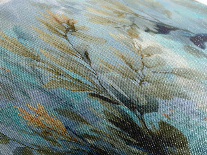 Sea Dragon Drifting Among Kelp Framed Canvas Print, Marine Life Art, Beach Prints, Living Room Decor, Fine Art, Marine, MLA-3x1-81