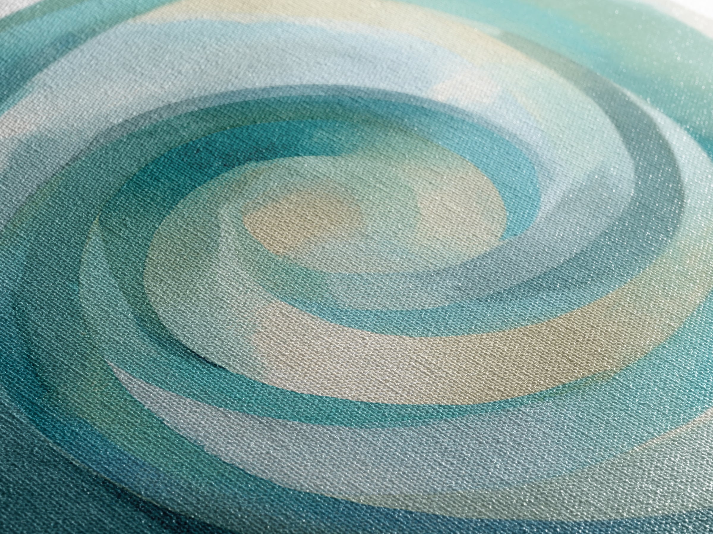 Abstract Healing Spiral Canvas Print, Medical Office Art, Printable Card, Office Decor, Abstract Art, Calm, School Nurse Art, MOA-1x1-15
