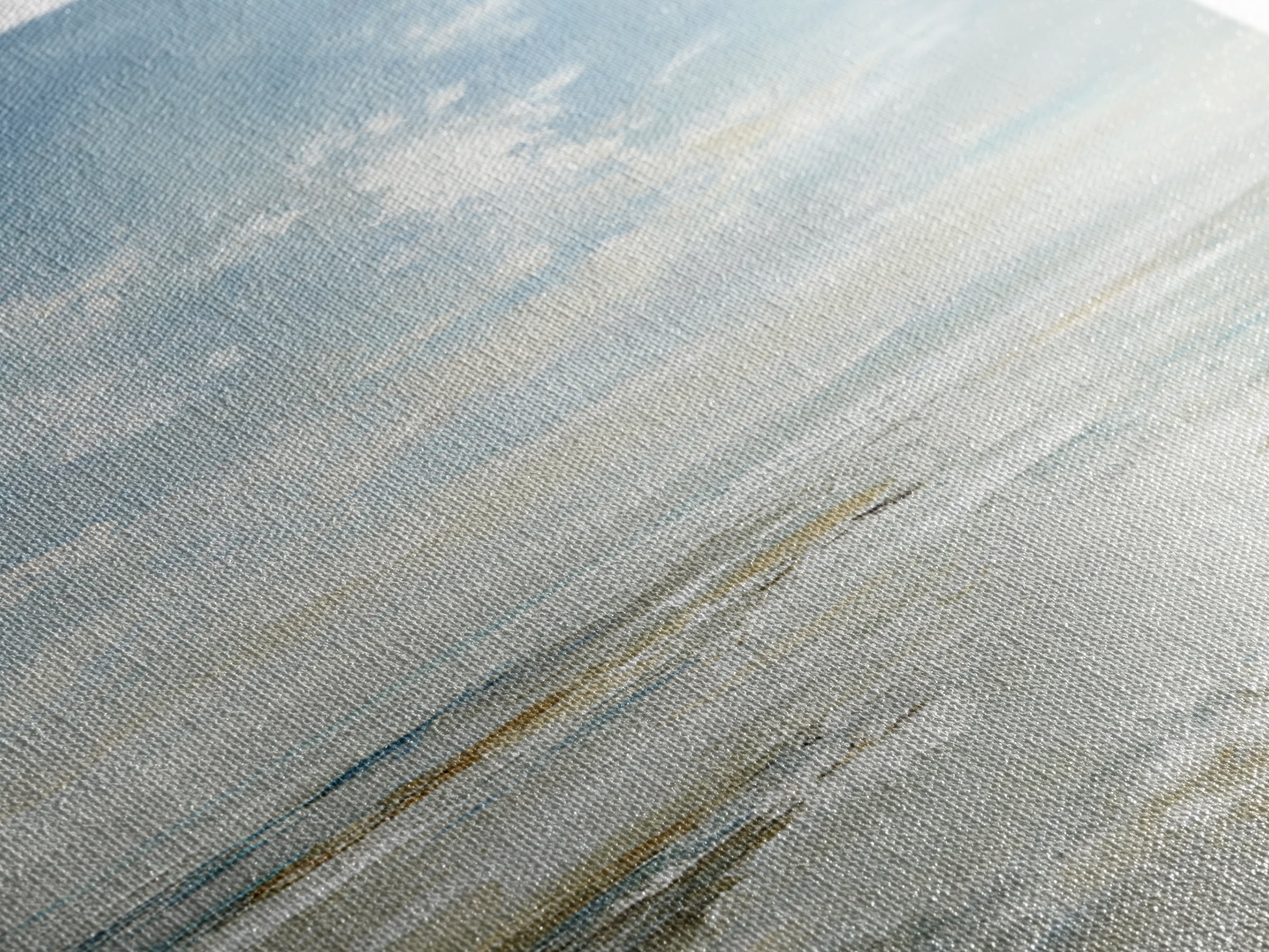Peaceful Ocean Horizon Framed Canvas Print, Medical Office Art, Printable Art, Office Decor, Fine Art, Calm, Medical Wall Art, MOA-1x1-28