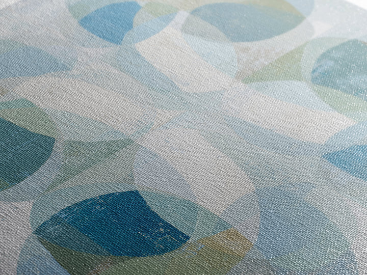 Calming Blue Abstract Canvas Print, Medical Office Art, Modern Decor, Office Decor, Abstract Art, Calm, Home Decor, Wall Decor, MOA-1x1-49