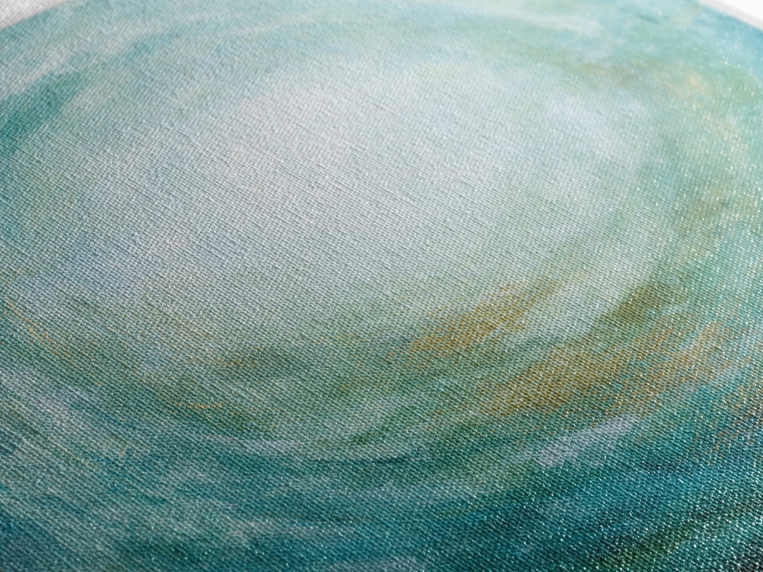 Abstract Healing Spiral Framed Canvas Print, Medical Office Art, Medical School, Office Decor, Fine Art, Calm, Minimalist Decor, MOA-1x1-63