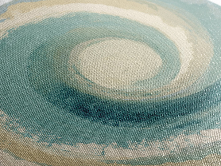 Abstract Healing Spiral Canvas Print, Medical Office Art, Boho Decor, Office Decor, Abstract Art, Calm, Printable Wall Art, MOA-1x1-87