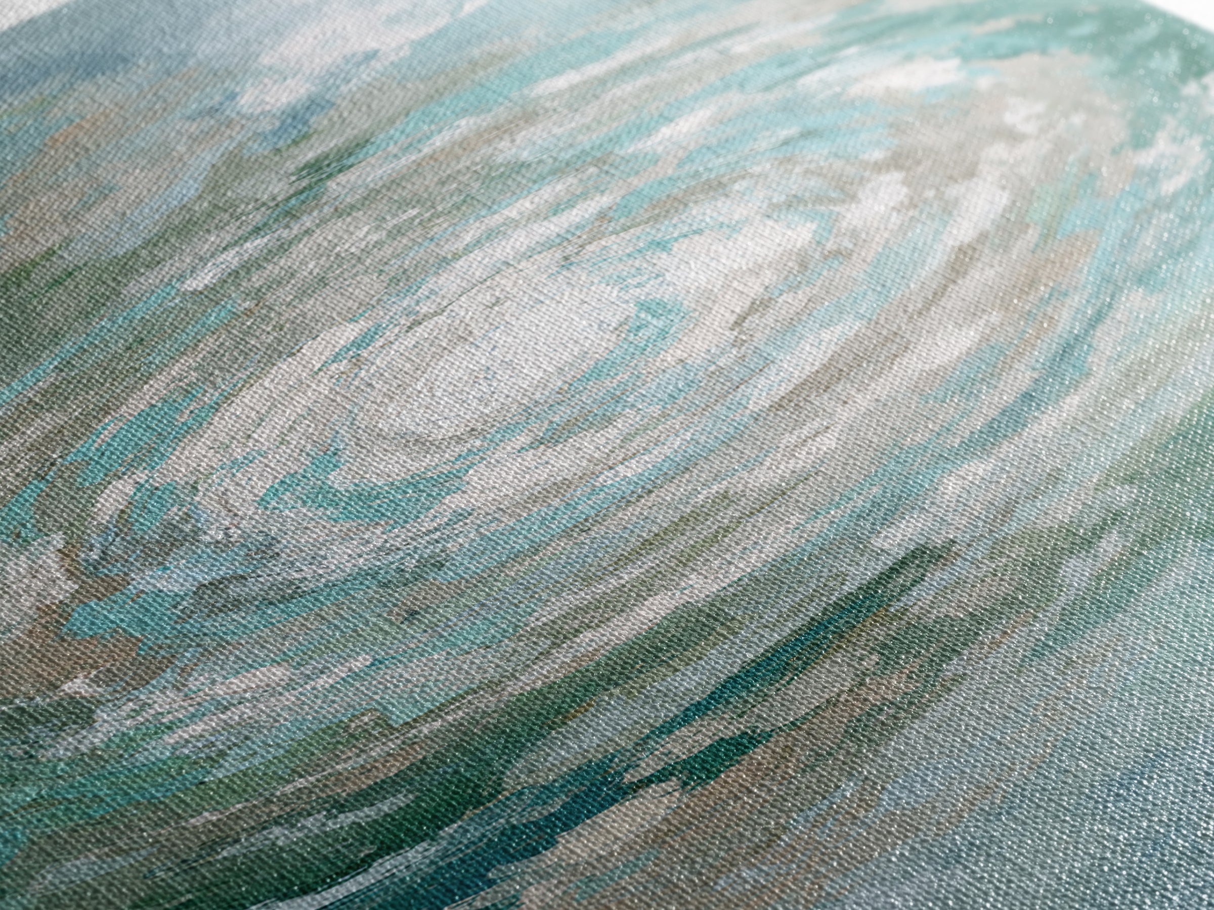 Abstract Healing Spiral Canvas Print, Medical Office Art, Office Decor, Abstract Art, Calm, Anatomy Wall Art, MOA-1x3-27