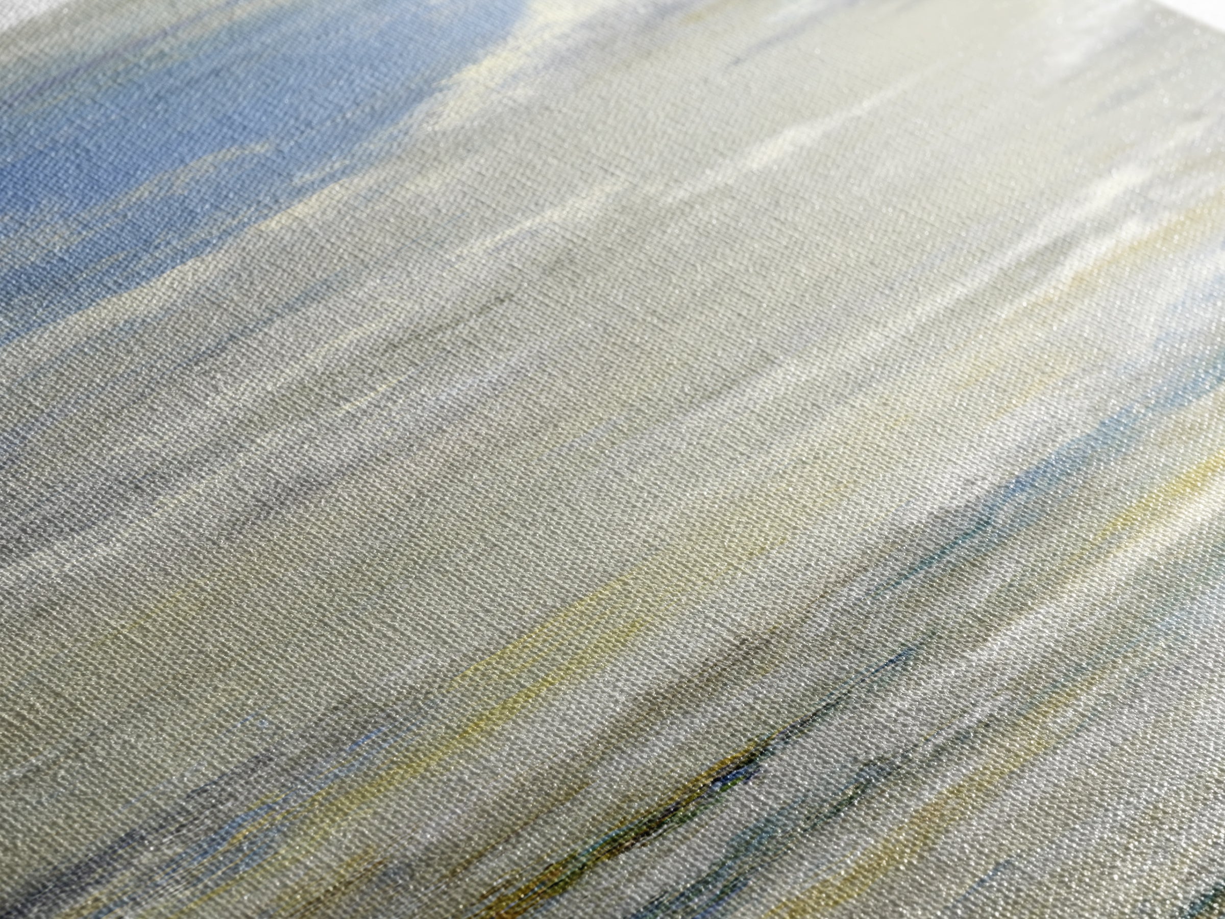 Soft Mountain Landscape Canvas Print, Medical Office Art, Biology Art, Office Decor, Fine Art, Calm, Art Print, Room Decor, MOA-1x3-38