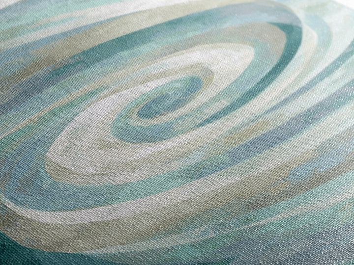 Abstract Healing Spiral Framed Canvas Print, Medical Office Art, Educational Poster, Office Decor, Calm, Fine Art Print, MOA-1x3-75