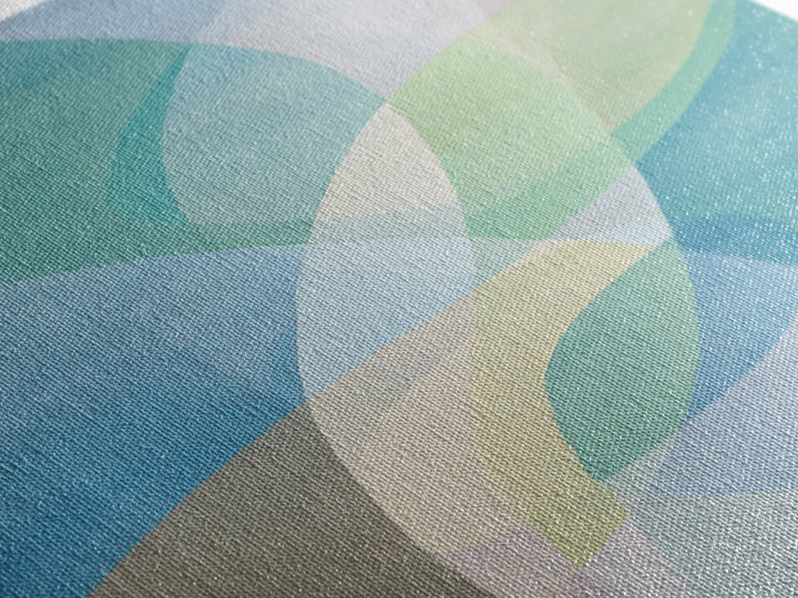 Abstract Healing Spiral Canvas Print, Medical Office Art, Nurse Wall Art, Office Decor, Abstract Art, Calm, Room Decor, MOA-1x3-99