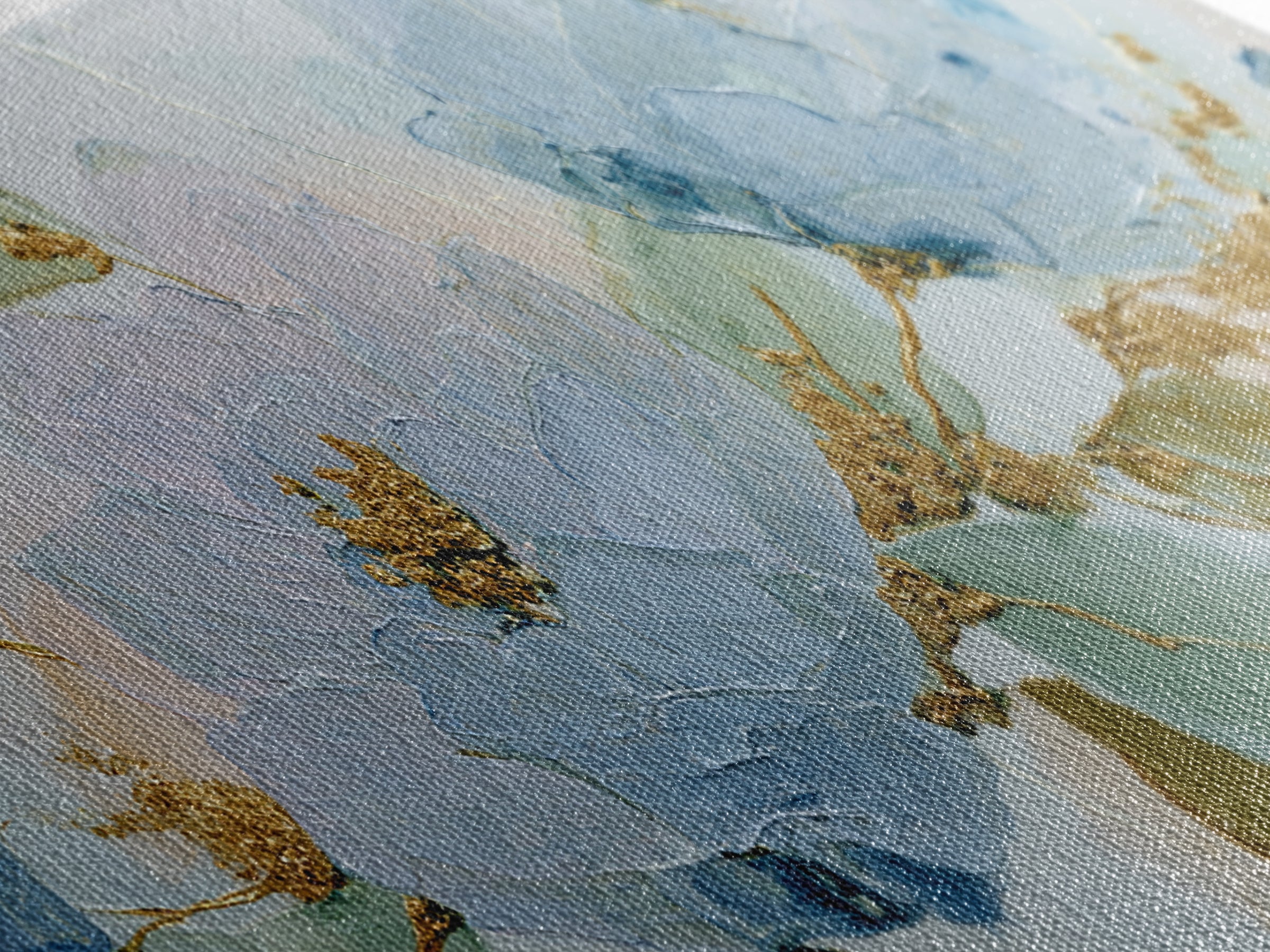 Lavender Botanical Still Life Canvas Print, Medical Office Art, Contemporary Art, Office Decor, Fine Art, Calm, Animal Art, MOA-2x1-41