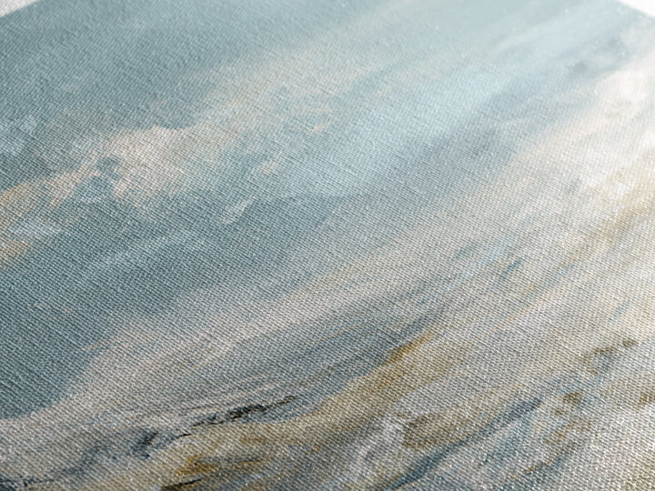 Sky and Cloud Scene Canvas Print, Medical Office Art, Medical Student Gift, Office Decor, Oil Painting, Calm, Anatomy Poster, MOA-2x1-53