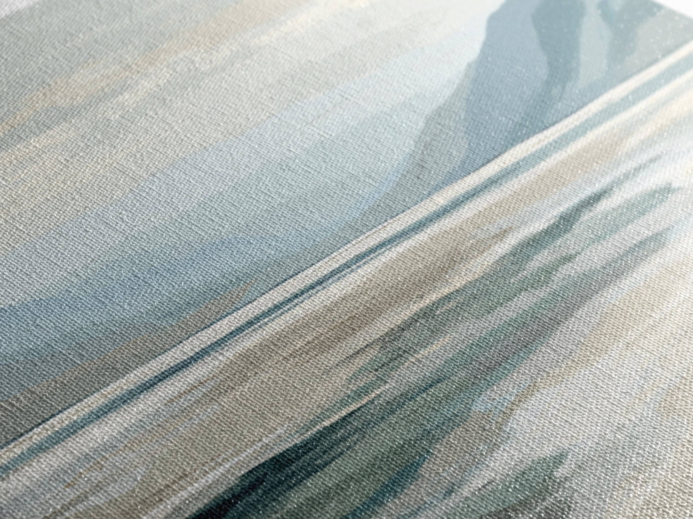 Peaceful Ocean Horizon Framed Canvas Print, Medical Office Art, Anatomy Poster, Office Decor, Fine Art, Calm, Modern Decor, MOA-2x1-96