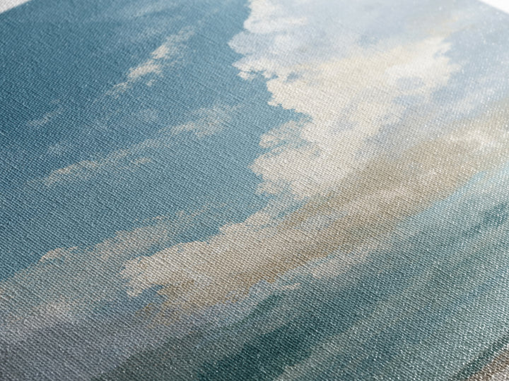 Sky and Cloud Scene Framed Canvas Print, Medical Office Art, Office Decor, Abstract Art, Calm, Anatomy Wall Art, MOA-2x3-17