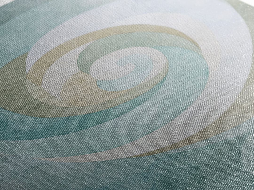 Abstract Healing Spiral Canvas Print, Medical Office Art, Digital Wall Art, Office Decor, Fine Art, Calm, Healthcare Wall Art, MOA-2x3-71