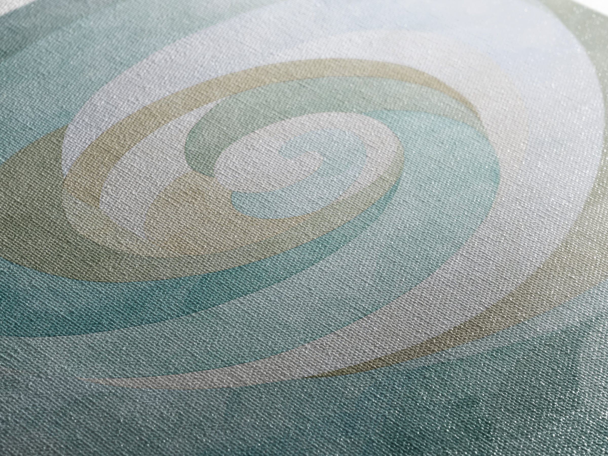 Abstract Healing Spiral Canvas Print, Medical Office Art, Digital Wall Art, Office Decor, Fine Art, Calm, Healthcare Wall Art, MOA-2x3-71