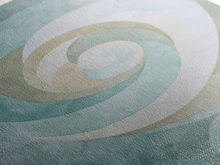 Abstract Healing Spiral Canvas Print, Medical Office Art, Digital Wall Art, Office Decor, Fine Art, Calm, Healthcare Wall Art, MOA-2x3-71
