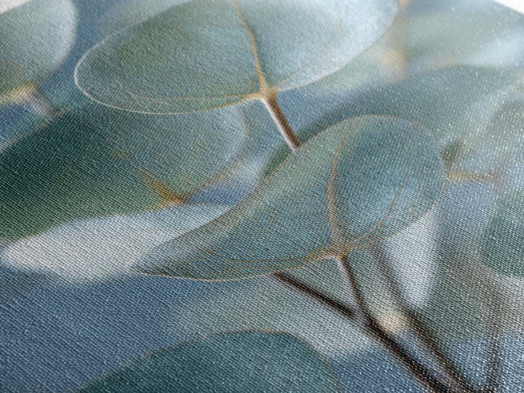 Botanical Eucalyptus Branch Framed Canvas Print, Medical Office Art, Medical Office Decor, Office Decor, Fine Art, Calm, MOA-2x3-83