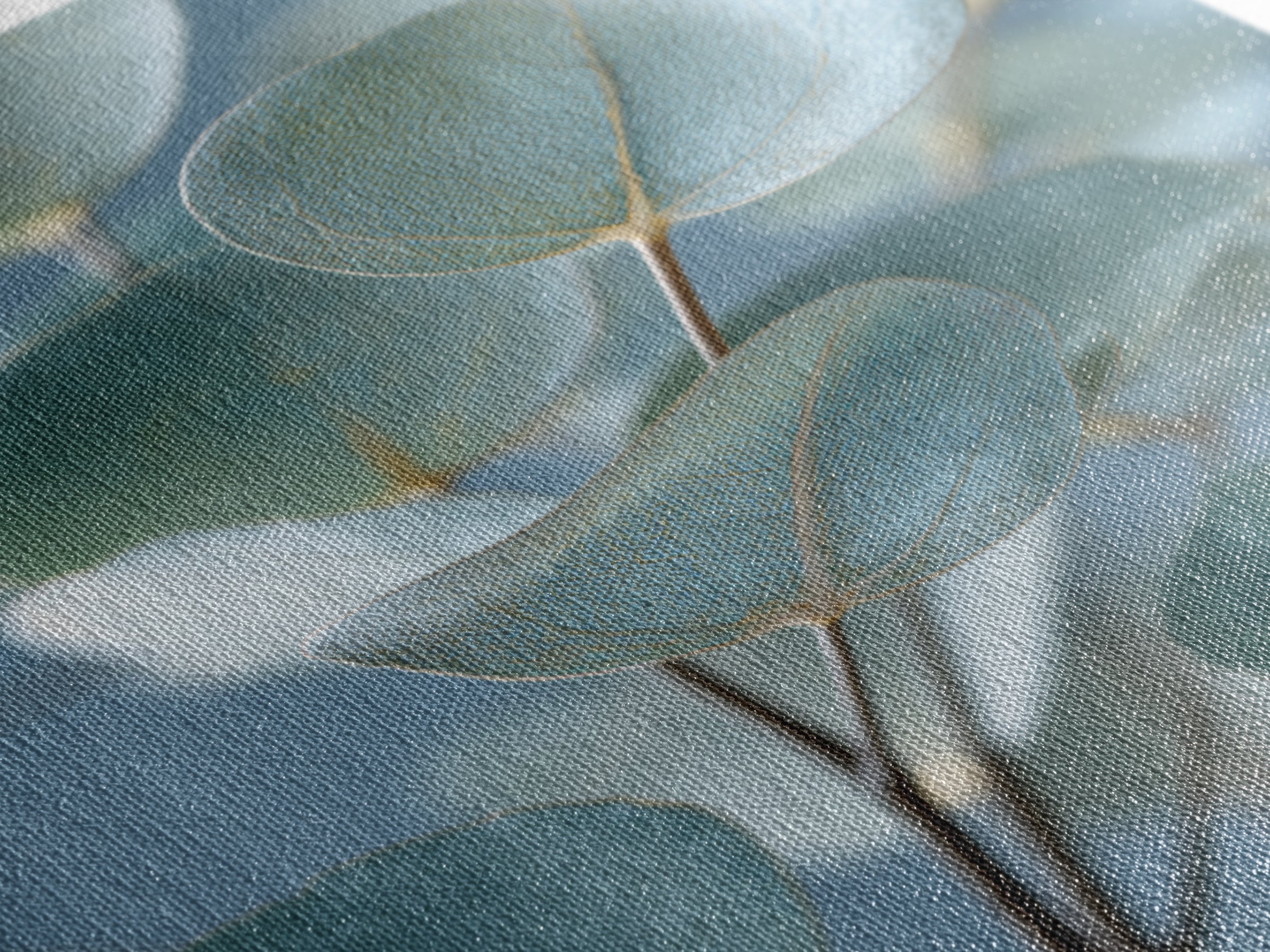 Botanical Eucalyptus Branch Framed Canvas Print, Medical Office Art, Medical Office Decor, Office Decor, Fine Art, Calm, MOA-2x3-83