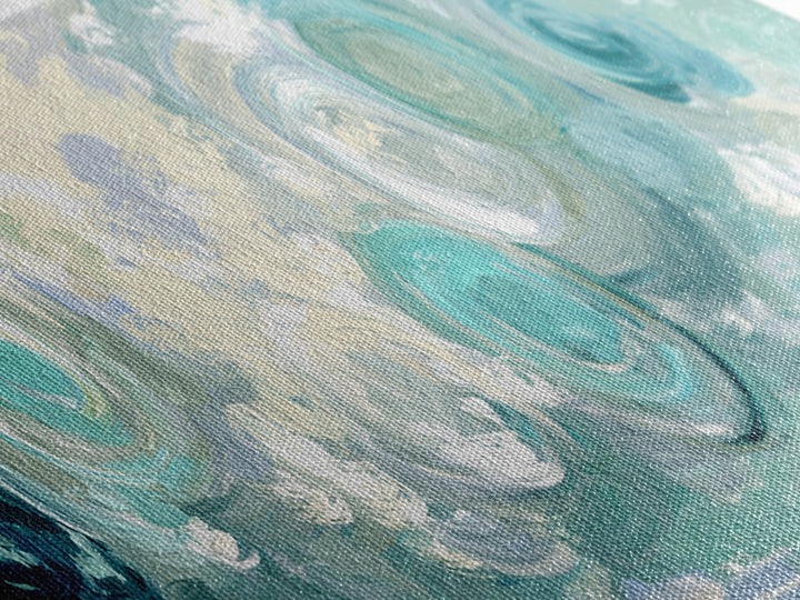Abstract Healing Spiral Framed Canvas Print, Medical Office Art, Contemporary Art, Office Decor, Fine Art, Calm, Animal Art, MOA-3x1-55