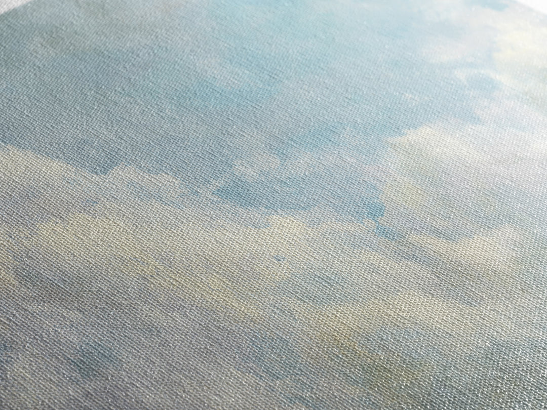 Sky and Cloud Scene Canvas Print, Medical Office Art, Educational Poster, Office Decor, Oil Painting, Calm, Fine Art Print, MOA-3x2-37