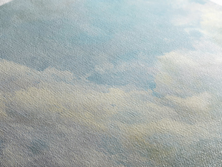 Sky and Cloud Scene Canvas Print, Medical Office Art, Educational Poster, Office Decor, Oil Painting, Calm, Fine Art Print, MOA-3x2-37