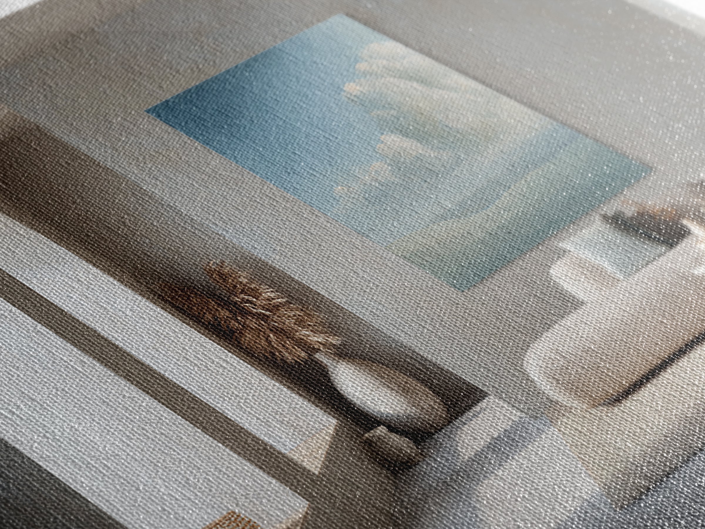 Sky and Cloud Scene Canvas Print, Medical Office Art, Educational Poster, Office Decor, Oil Painting, Calm, Fine Art Print, MOA-3x2-61
