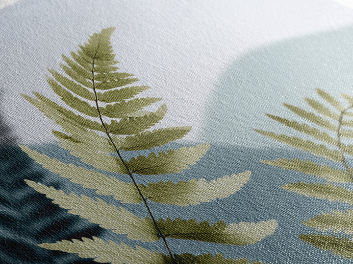 Minimal Green Fern Specimen Canvas Print, Medical Office Art, Boho Decor, Office Decor, Fine Art, Calm, Printable Wall Art, MOA-3x2-84