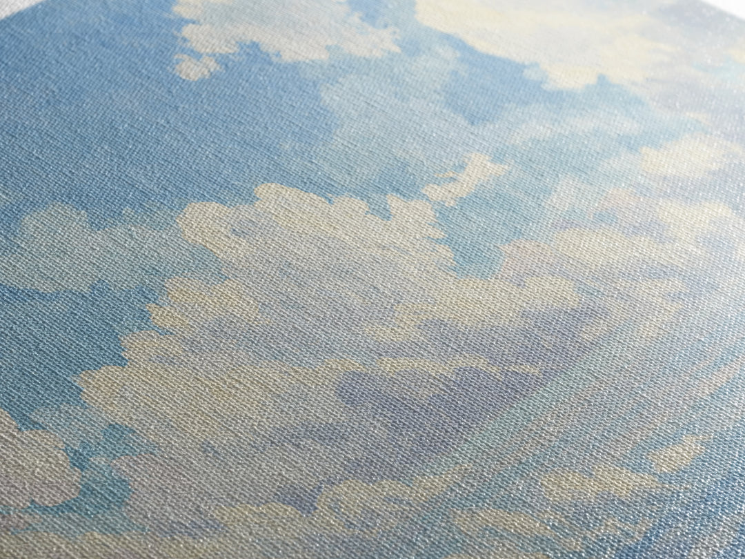 Sky and Cloud Scene Framed Canvas Print, Medical Office Art, Nurse Wall Art, Office Decor, Fine Art, Calm, Room Decor, MOA-3x2-85
