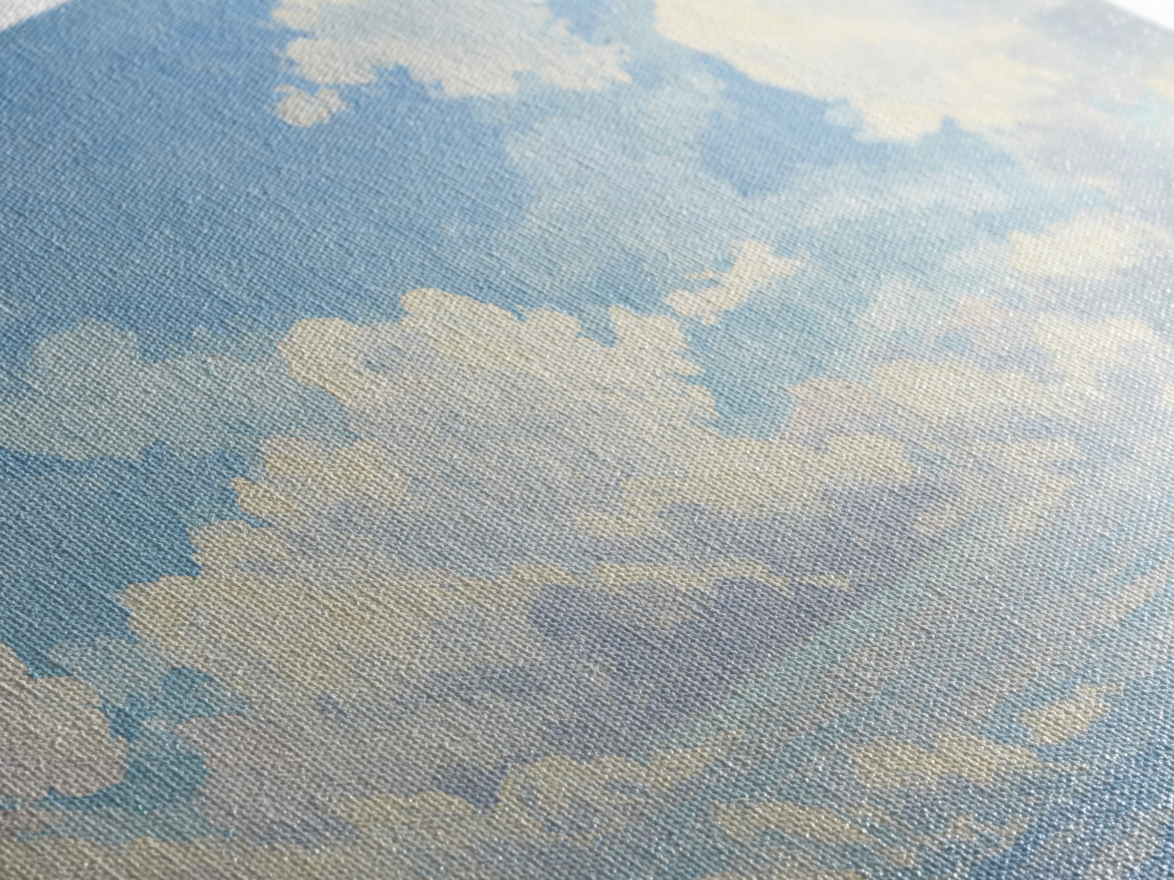 Sky and Cloud Scene Framed Canvas Print, Medical Office Art, Nurse Wall Art, Office Decor, Fine Art, Calm, Room Decor, MOA-3x2-85