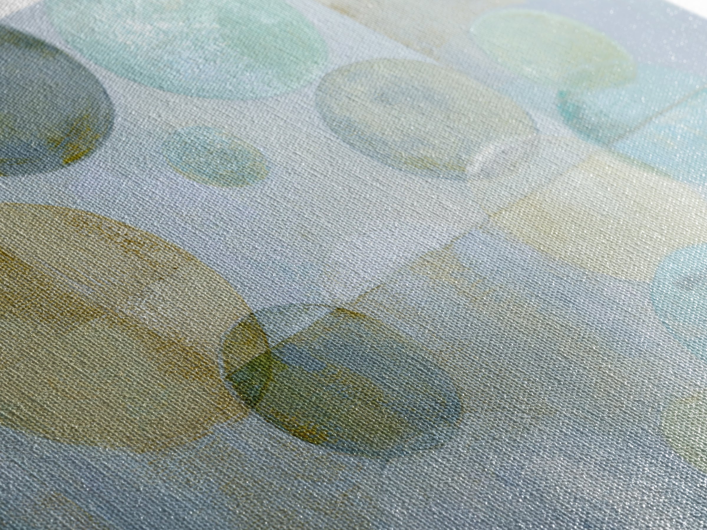Abstract Cells and Circles as Soothing Pattern Canvas Print, Medical Office Art, Medical Office Decor, Office Decor, Calm, MOA-3x2-9