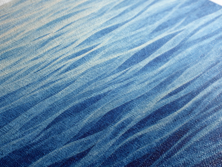 All Blue Ocean Abstraction Canvas Print, Monochrome Art, Bedroom Decor, Living Room Decor, Fine Art, Mono, Abstract Painting, MON-2x3-81