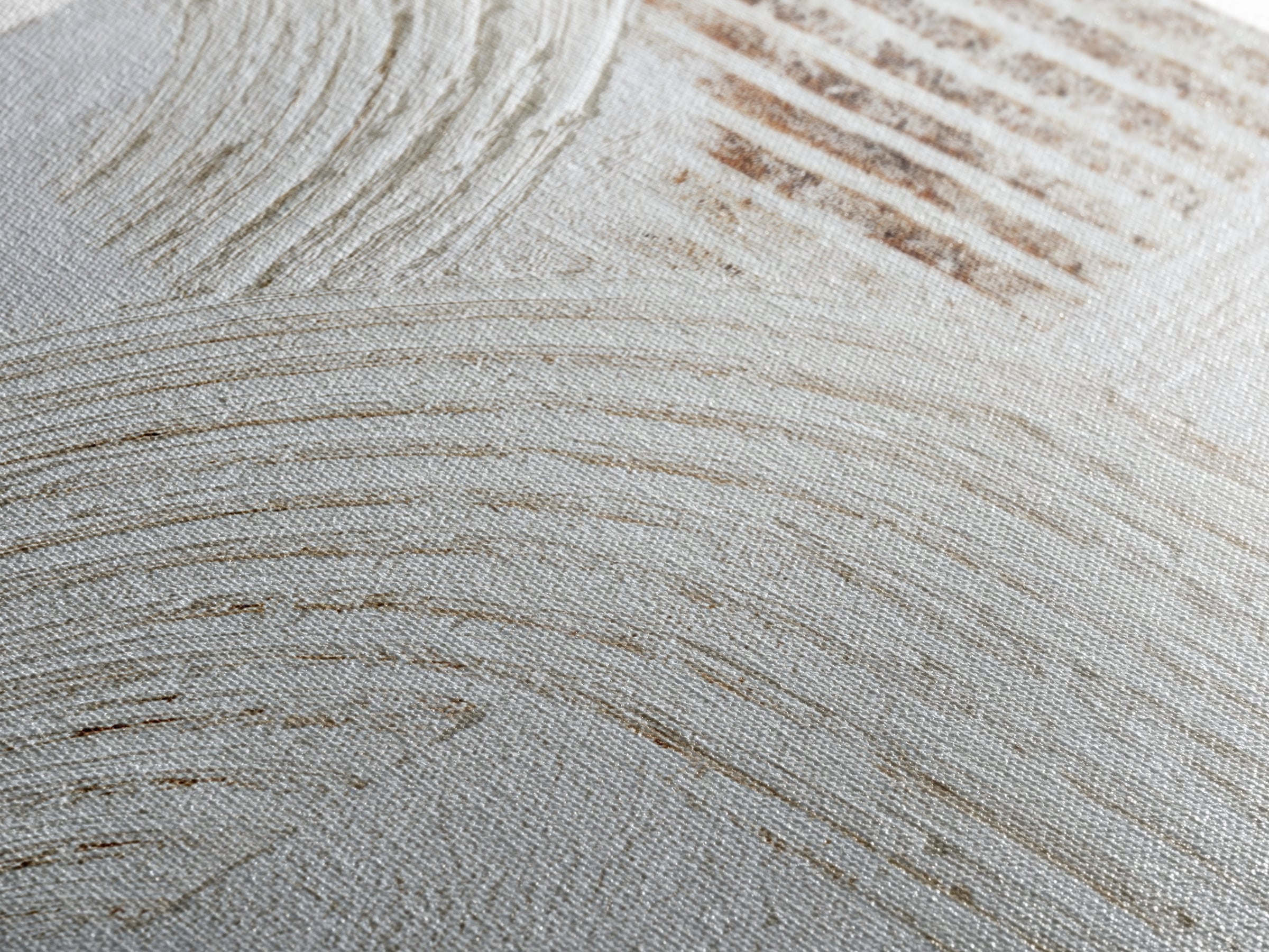 Ivory White Plaster Texture Composition Framed Canvas Print, Monochrome Art, Textured Wall Art, Living Room Decor, Mono, MON-2x3-85