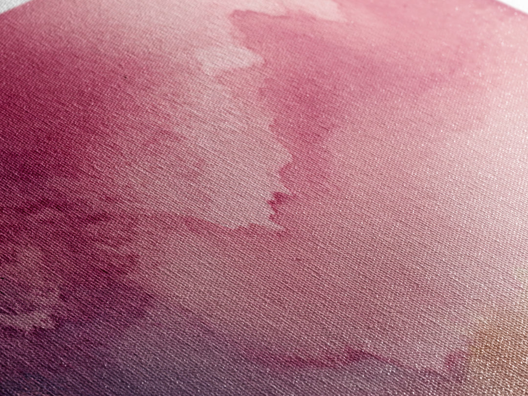 All Pink Cloudscape Canvas Print, Monochrome Art, Home Decor, Living Room Decor, Mono, Bedroom Decor, Textured Wall Art, MON-3x1-76