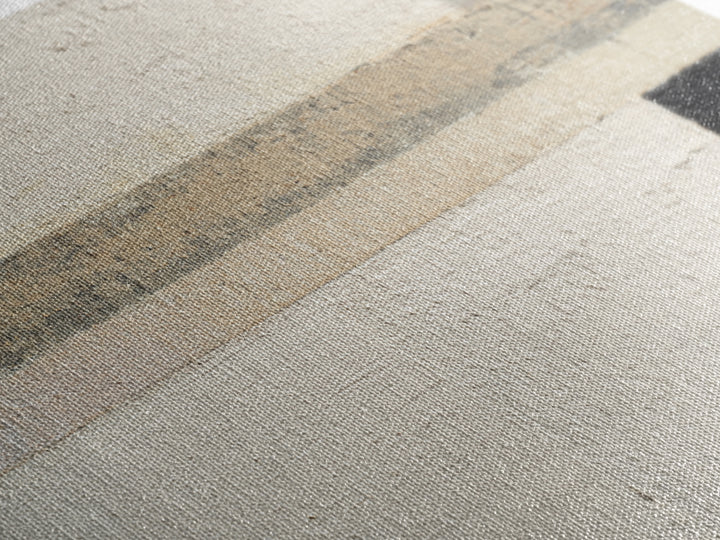 Cream on Cream Minimalist Forms Framed Canvas Print, Monochrome Art, Art Prints, Living Room Decor, Mono, Apartment Decor, MON-3x2-2