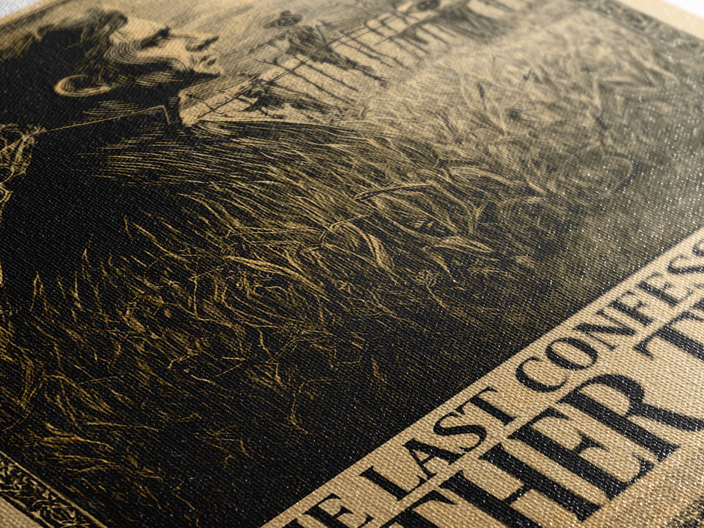 The Last Confession Of Father Thorn, English Language Horror Movie Poster, Decadent Line Art, Gothic Cinema Wall Art