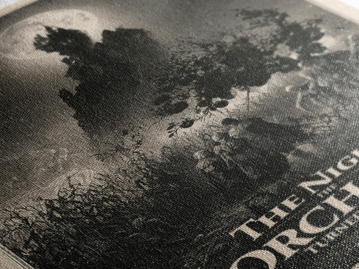 The Night The Orchard Turned Its Eyes, English Language Horror Movie Poster, Gothic Engraving Art, Gothic Cinema Wall Art