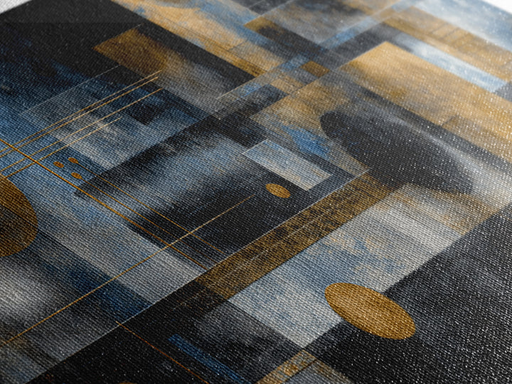 Album Cover Abstract Grid Canvas Print, Music Studio Art, Room Decor, Studio Decor, Abstract Art, Rhythm, Printable Art, MSA-2x1-62