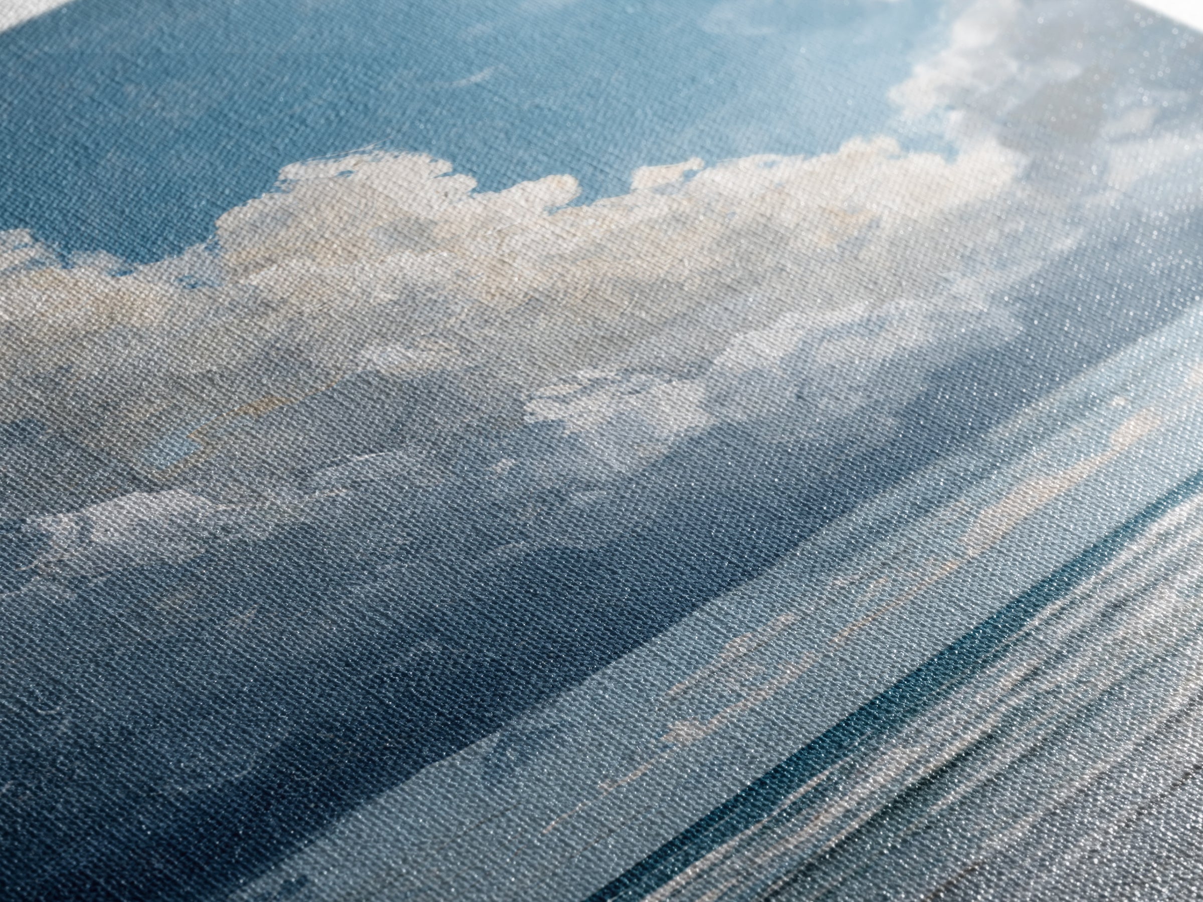 Stormy Cloudscape over Open Ocean Canvas Print, Nautical Art, Printable Wall Art, Coastal Decor, Fine Art, Harbor, Beach Decor, NAU-2x3-29