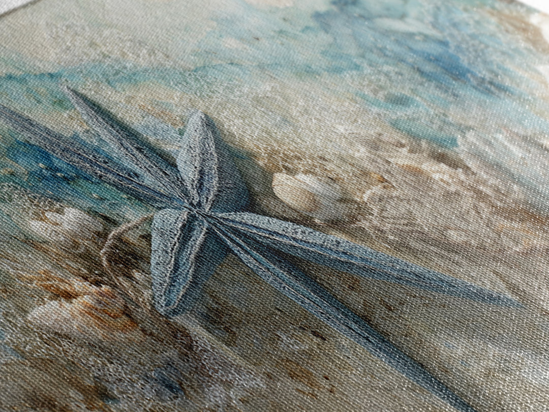 Nautical Star Compass Rose Canvas Print, Nautical Art, Printable, Coastal Decor, Harbor, Beach Decor, Downloadable Prints, NAU-3x1-78