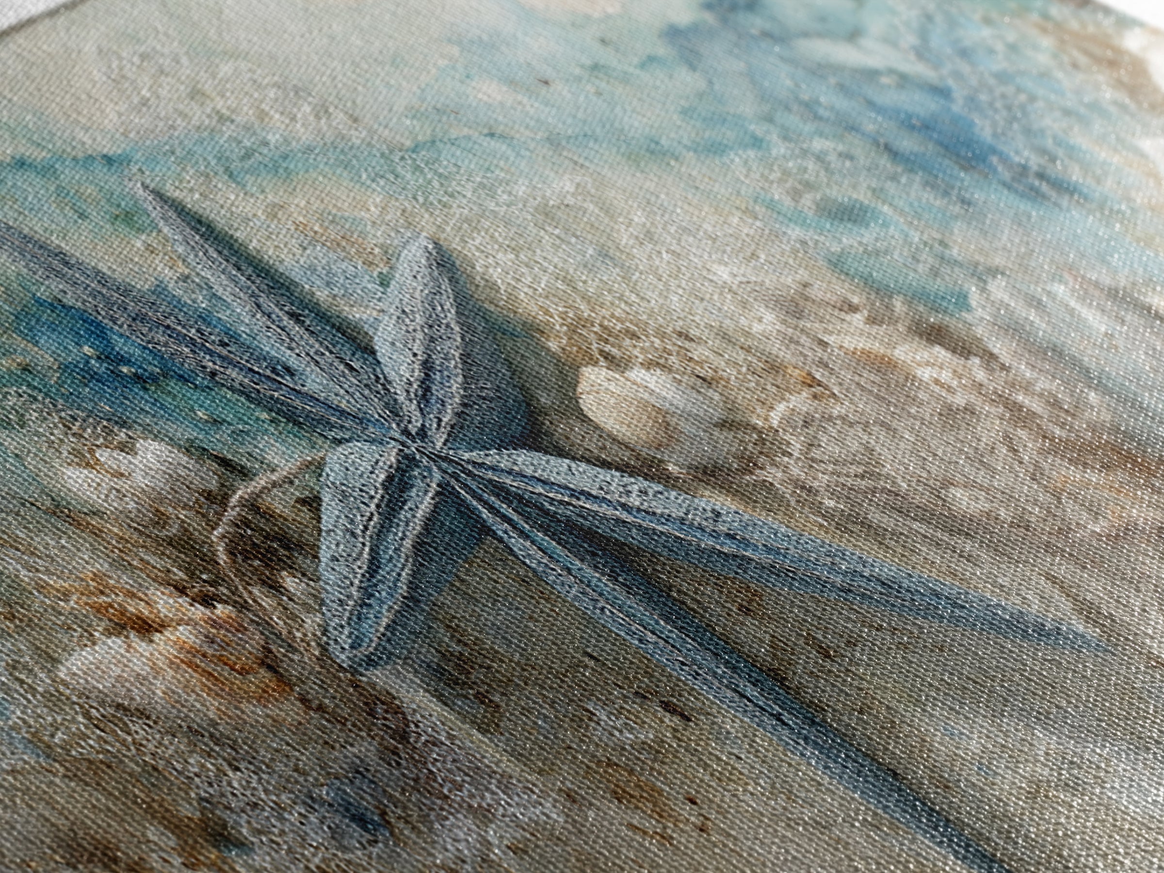 Nautical Star Compass Rose Canvas Print, Nautical Art, Printable, Coastal Decor, Harbor, Beach Decor, Downloadable Prints, NAU-3x1-78